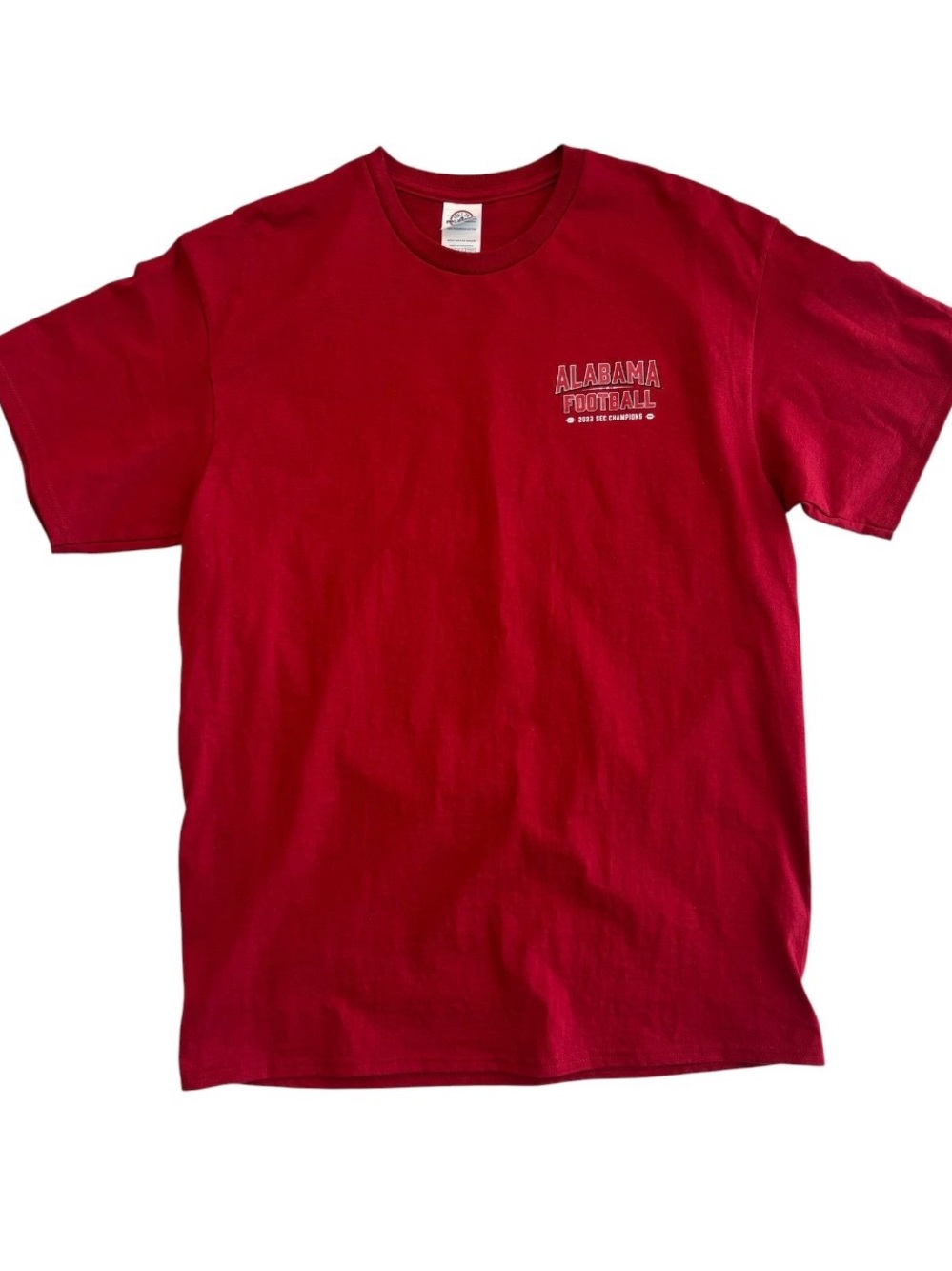 Alabama Football 2023  Men’s Short-Sleeve T-Shirt - Red